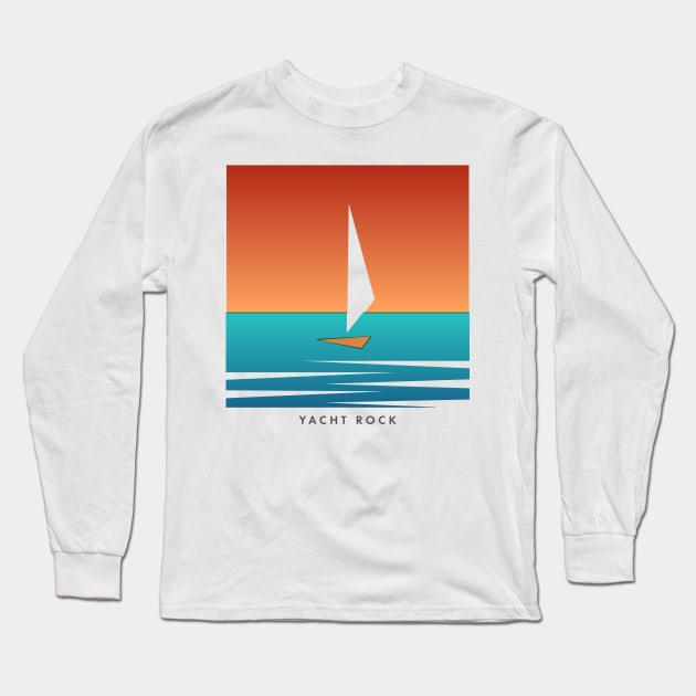 Yacht Rock Long Sleeve T-Shirt by Teephemera